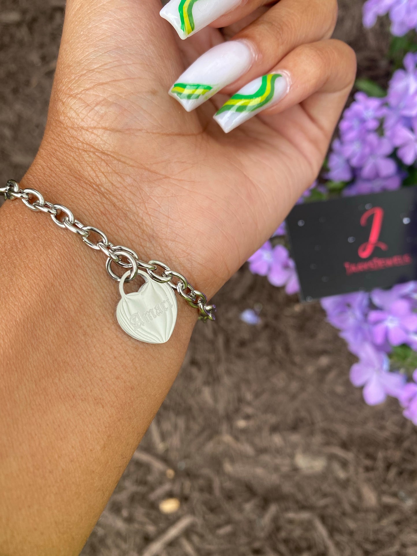 Custom Heart bracelet