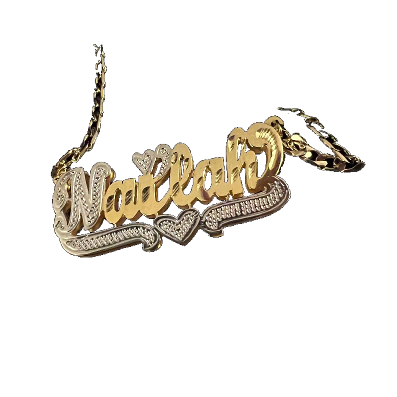 Amor Double Nameplate