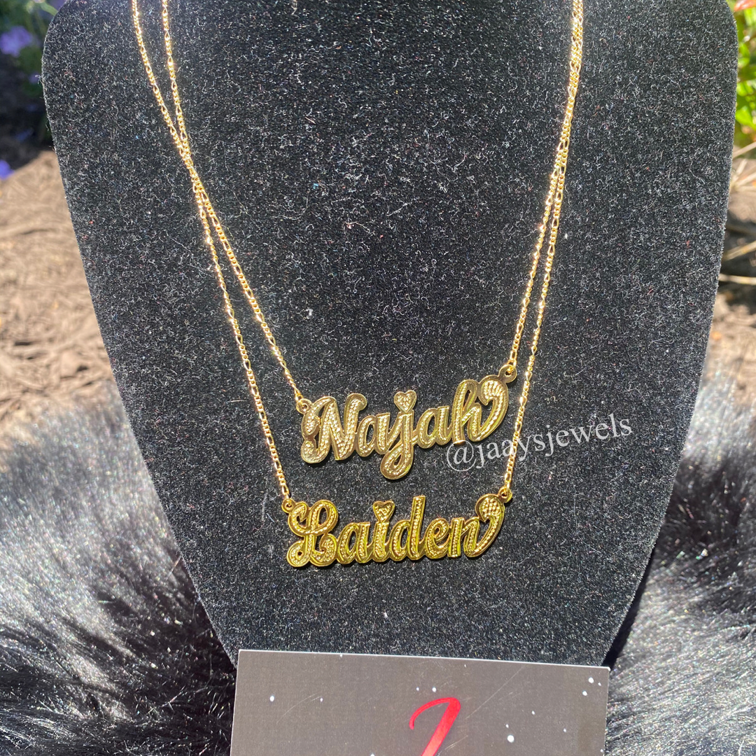 Sweetheart Nameplate