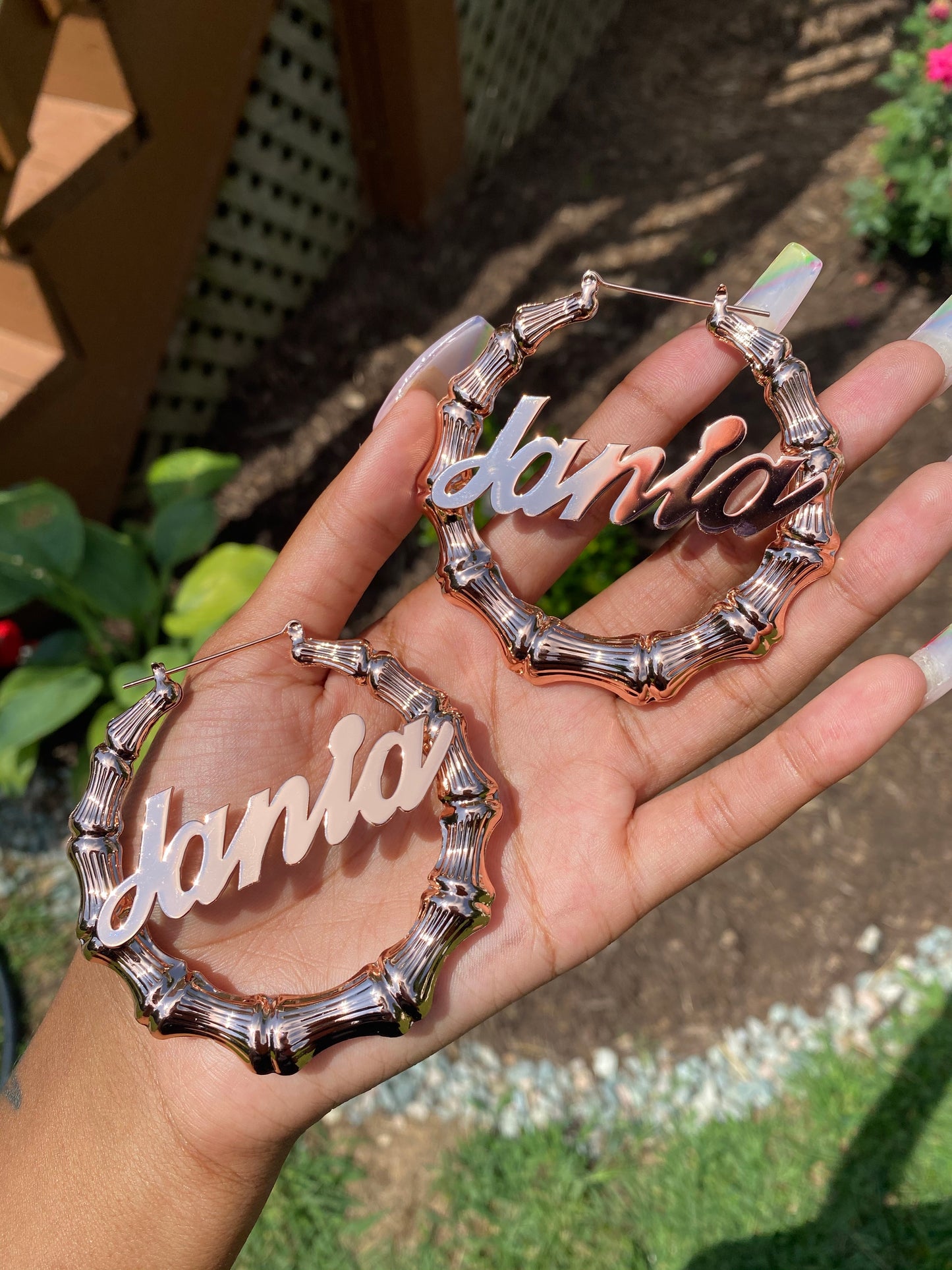 Bamboo Earrings