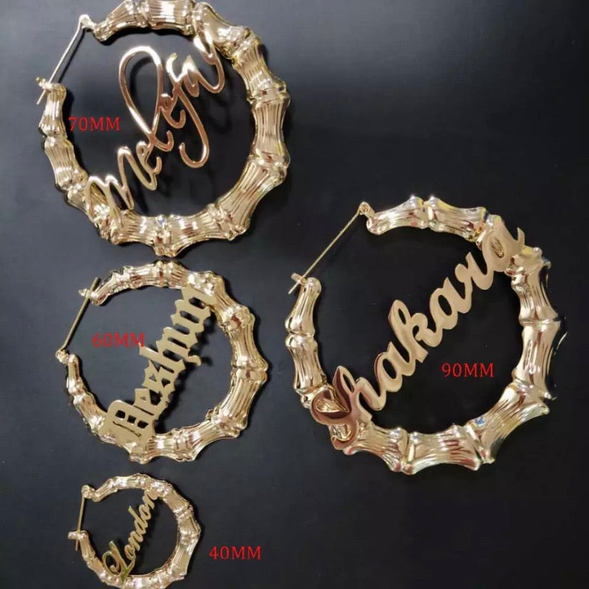 Bamboo Earrings
