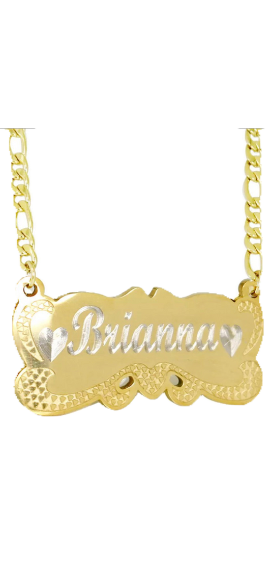Engraved nameplate